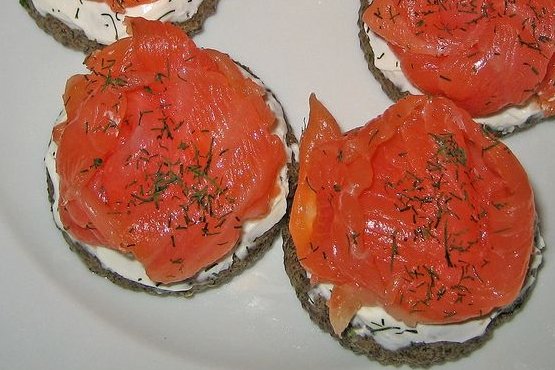Foto de la receta de canapés fríos Receta de canapés fríos