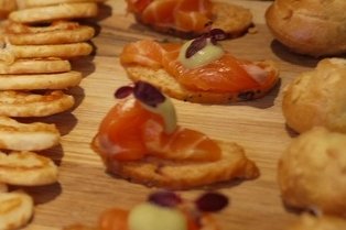Foto de la receta de canapés y aperitivos Receta de canapés y aperitivos