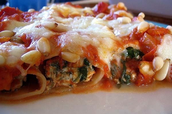 Foto de la receta de canelones de carne molida Receta de canelones de carne molida