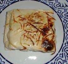 Foto de la receta de canelones de champiñón Receta de canelones de champiñón