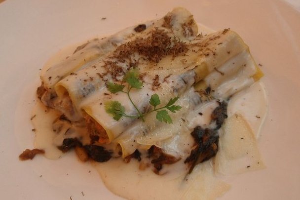 Foto de la receta de canelones rellenos Receta de canelones rellenos