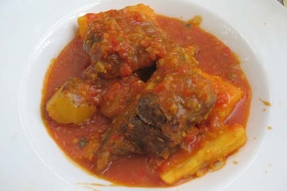 Foto de la receta de carne guisada con patatas Receta de carne guisada con patatas