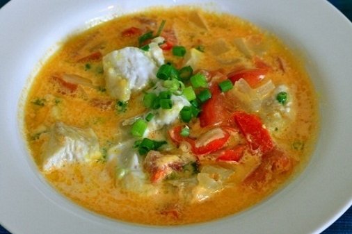 Foto de la receta de cazuela de pescado Receta de cazuela de pescado