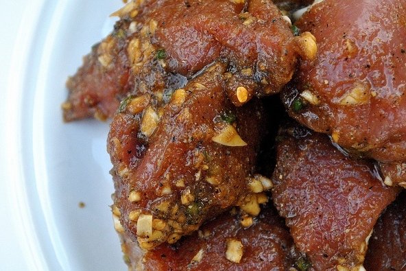 Foto de la receta de cerdo al caramelo Receta de cerdo al caramelo