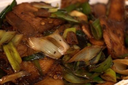 Foto de la receta de cerdo con pimientos Receta de cerdo con pimientos