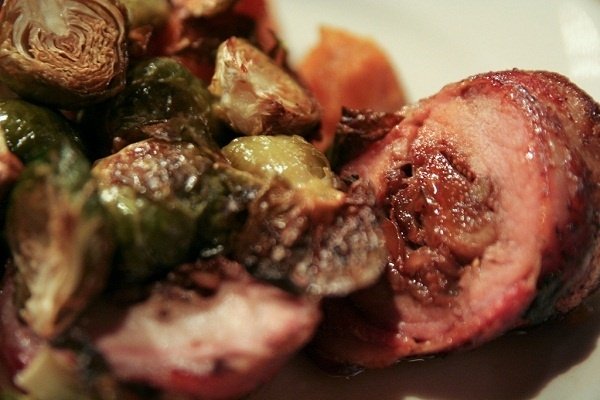 Foto de la receta de cerdo relleno para navidad Receta de cerdo relleno para navidad