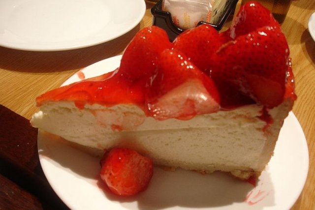 Foto de la receta de cheesecake Receta de cheesecake