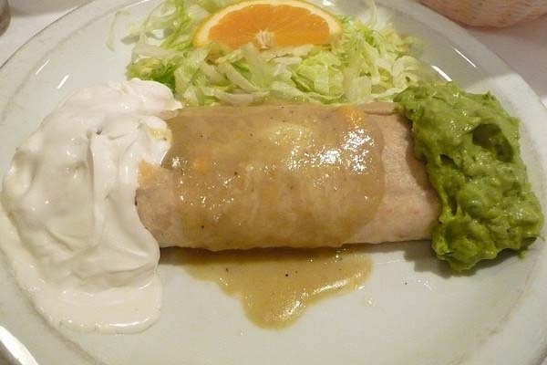 Foto de la receta de chimichanga Receta de chimichanga