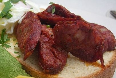 Foto de la receta de chorizo tipo español Receta de chorizo tipo español