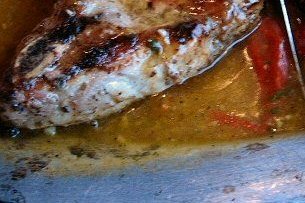 Foto de la receta de chuletas con salsa Receta de chuletas con salsa