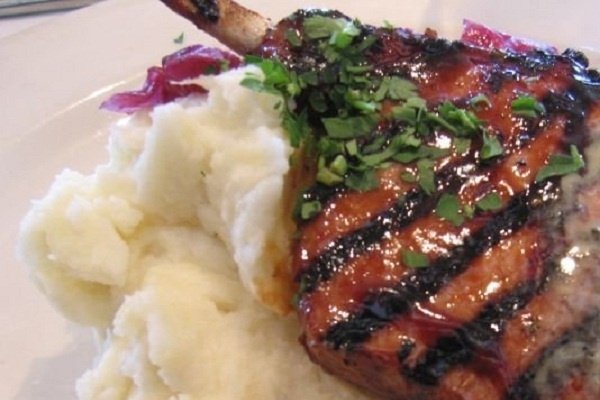 Foto de la receta de chuletas de cerdo a la cerveza Receta de chuletas de cerdo a la cerveza