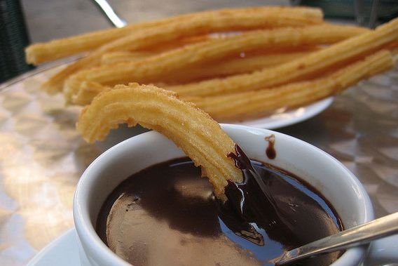 Foto de la receta de churros caseros Receta de churros caseros
