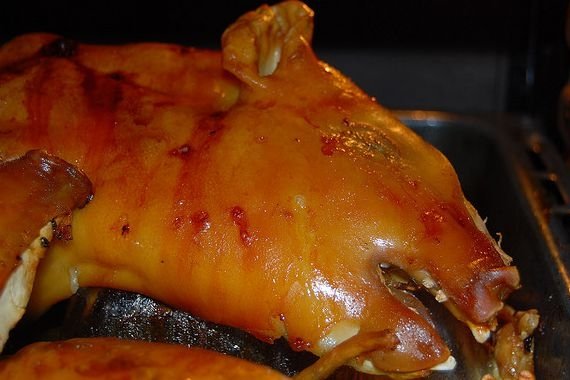 Foto de la receta de cochinillo al horno Receta de cochinillo al horno