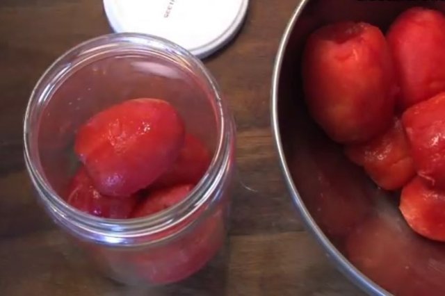 Foto de la receta de conservas de tomate natural Receta de conservas de tomate natural