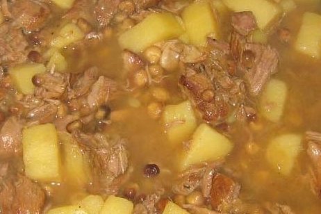 Foto de la receta de cordero estofado al horno Receta de cordero estofado al horno