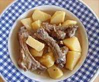 Foto de la receta de costilla con papas Receta de costilla con papas
