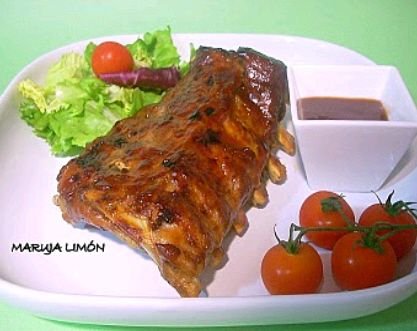 Foto de la receta de costillas con miel Receta de costillas con miel