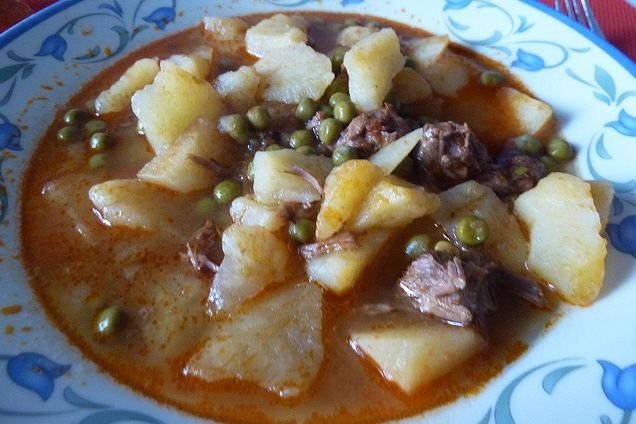 Foto de la receta de costillas con patatas Receta de costillas con patatas