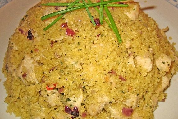 Foto de la receta de cous cous con pollo Receta de cous cous con pollo
