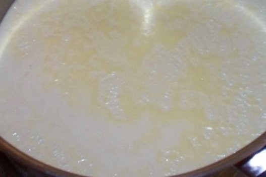 Foto de la receta de crema agria Receta de crema agria