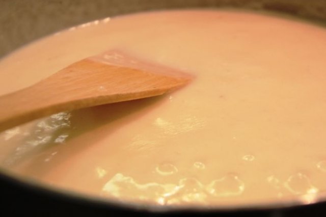 Foto de la receta de crema bechamel Receta de crema bechamel