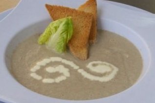Foto de la receta de crema de boletus Receta de crema de boletus