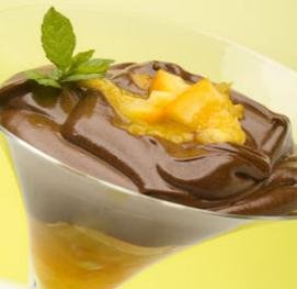 Foto de la receta de crema de chocolate con naranja Receta de crema de chocolate con naranja