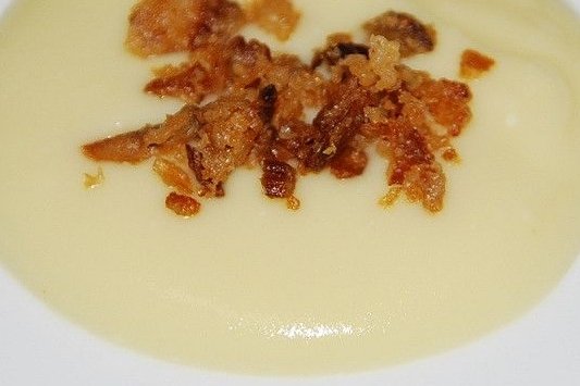 Foto de la receta de crema de queso Receta de crema de queso