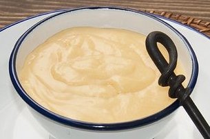 Foto de la receta de crema pastelera de naranja Receta de crema pastelera de naranja