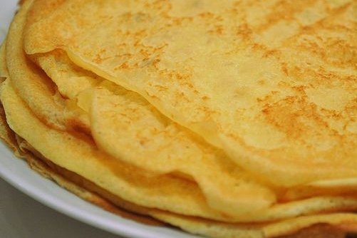 Foto de la receta de crepes de manzana Receta de crepes de manzana