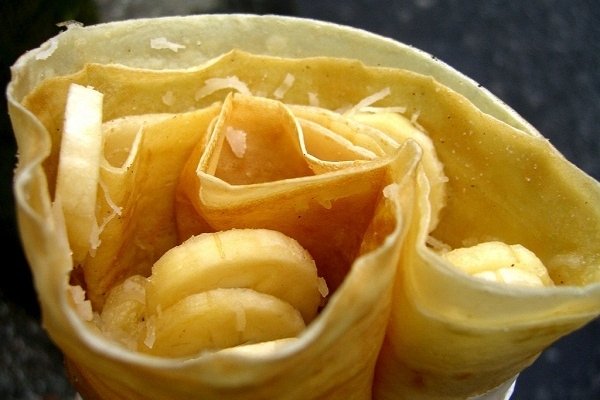 Foto de la receta de crepes dulces rellenos Receta de crepes dulces rellenos