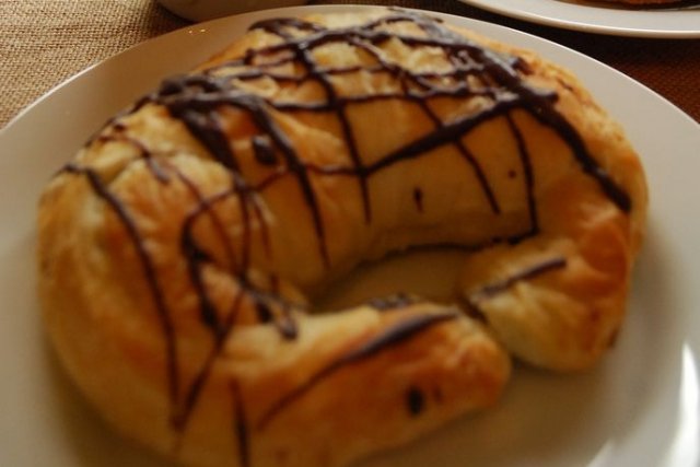 Foto de la receta de croissant con chocolate Receta de croissant con chocolate