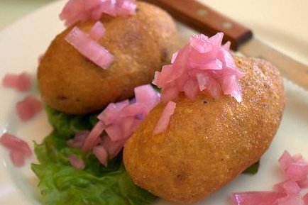Foto de la receta de croquetas caseras de jamón Receta de croquetas caseras de jamón