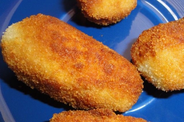 Foto de la receta de croquetas con atún Receta de croquetas con atún