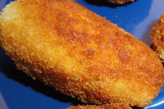 Foto de la receta de croquetas de cangrejo Receta de croquetas de cangrejo