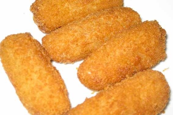Foto de la receta de croquetas de pollo caseras Receta de croquetas de pollo caseras