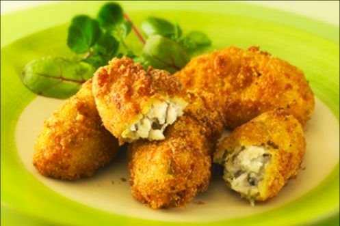 Foto de la receta de croquetas de pollo Receta de croquetas de pollo