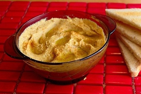 Foto de la receta de dip de pollo y maíz Receta de dip de pollo y maíz
