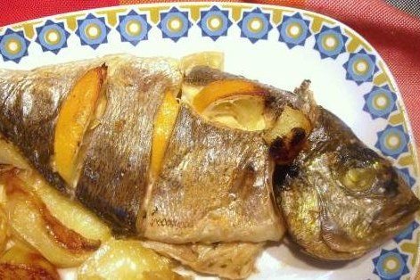 Foto de la receta de dorada al horno Receta de dorada al horno
