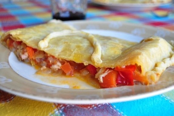 Foto de la receta de empanada de atún Receta de empanada de atún