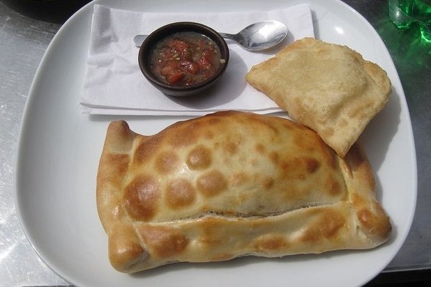 Foto de la receta de empanada de pollo con masa casera Receta de empanada de pollo con masa casera