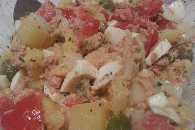 Foto de la receta de ensalada campera Receta de ensalada campera