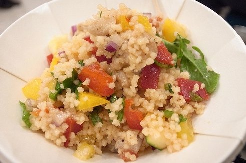Foto de la receta de ensalada de cous cous Receta de ensalada de cous cous