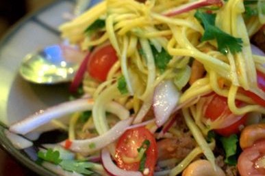 Foto de la receta de ensalada de espaguetis con atún Receta de ensalada de espaguetis con atún