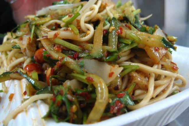 Foto de la receta de ensalada de fideos Receta de ensalada de fideos
