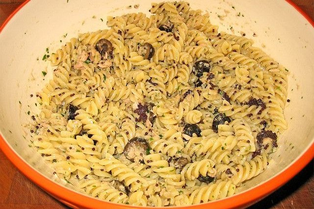 Foto de la receta de ensalada de fusilli Receta de ensalada de fusilli