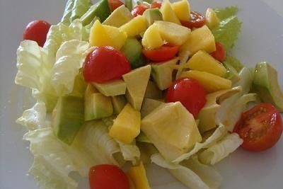 Foto de la receta de ensalada de mango Receta de ensalada de mango