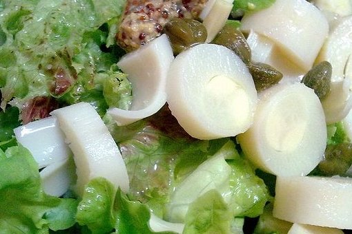 Foto de la receta de ensalada de palmitos Receta de ensalada de palmitos