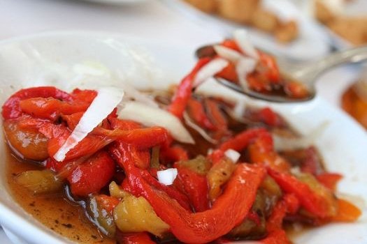 Foto de la receta de ensalada de pimientos Receta de ensalada de pimientos