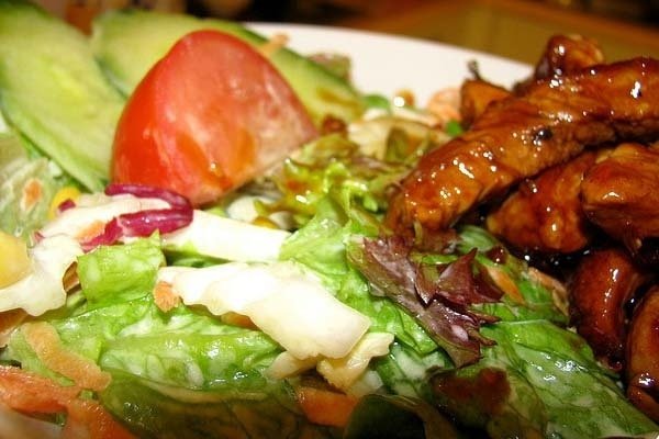 Foto de la receta de ensalada de pollo en escabeche Receta de ensalada de pollo en escabeche